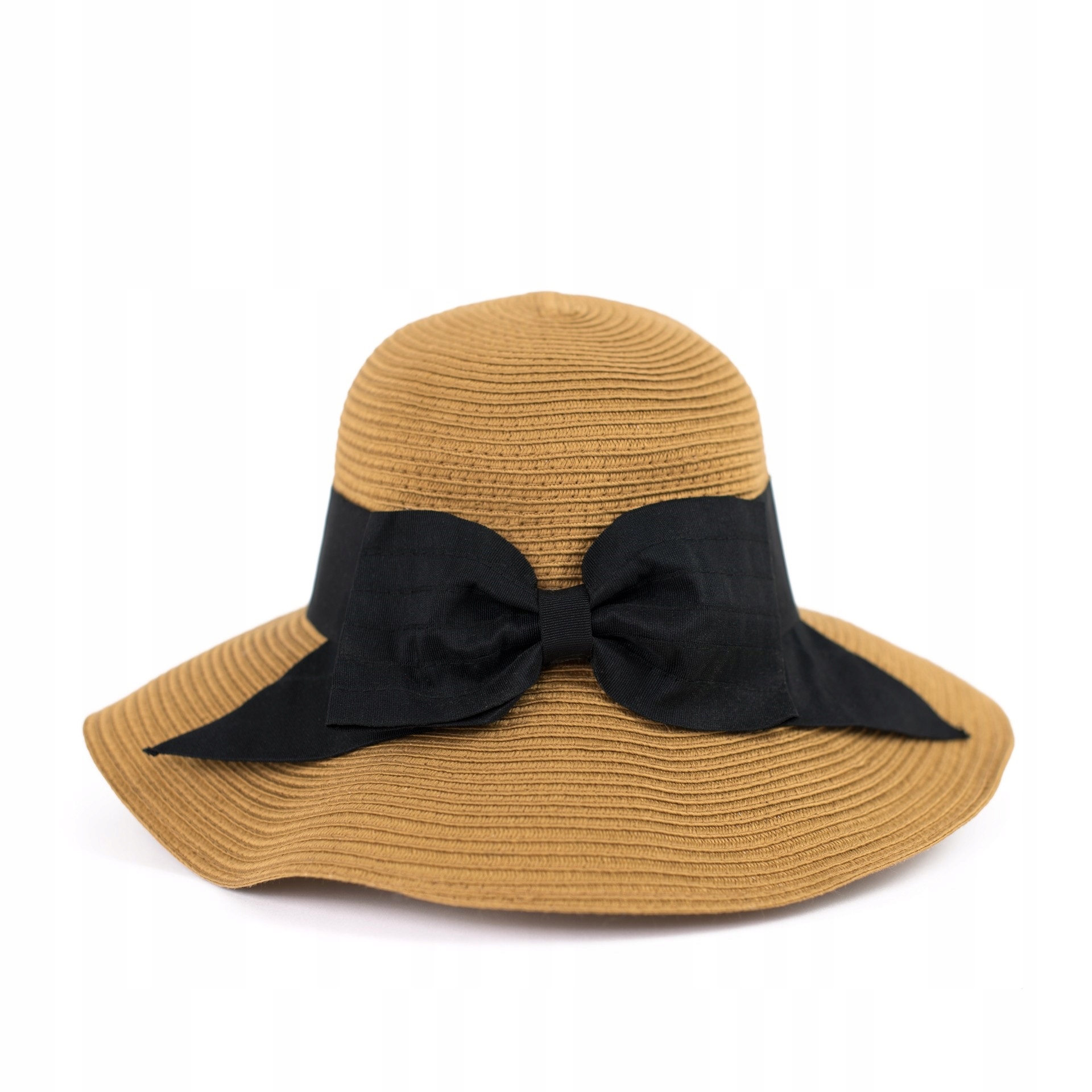 

Letni Kapelusz Z Szerokim Rondem Z Kokardą Retro