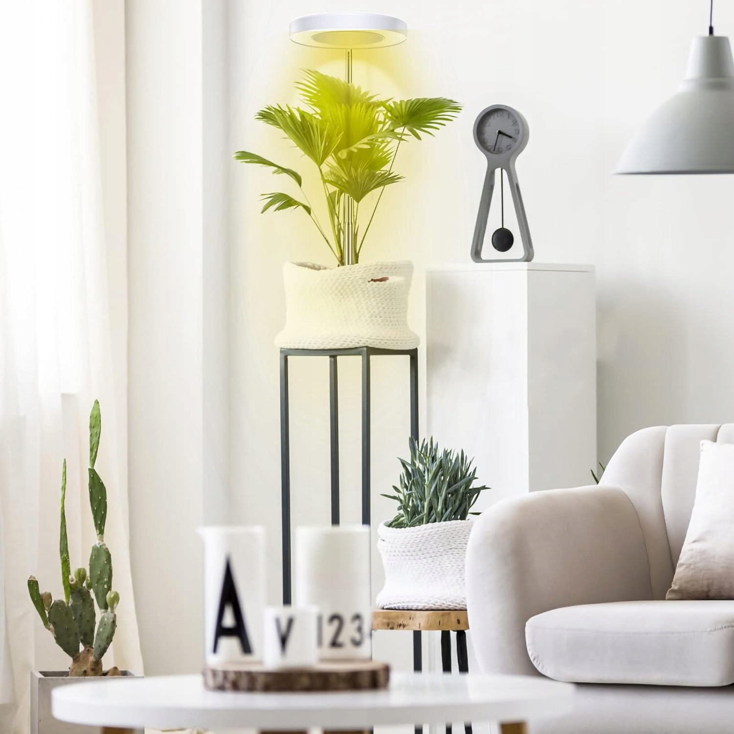 LAMPA DO WZROSTU ROŚLIN 72LED TIMER USB BIAŁA NOWY Marka bez marki