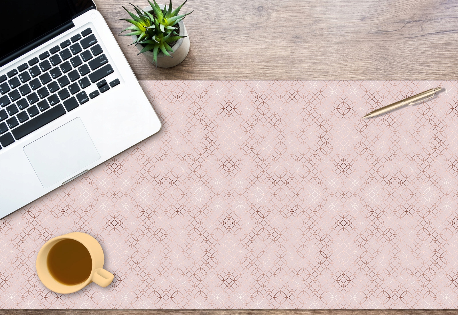 Podkładka ochronna 90x45 na Biurko Pastelowy Róż Marka matoMAT
