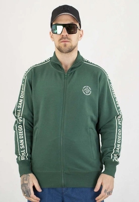 Mikina Pit Bull Bez Kapuce Zip Nexus bottle zelená