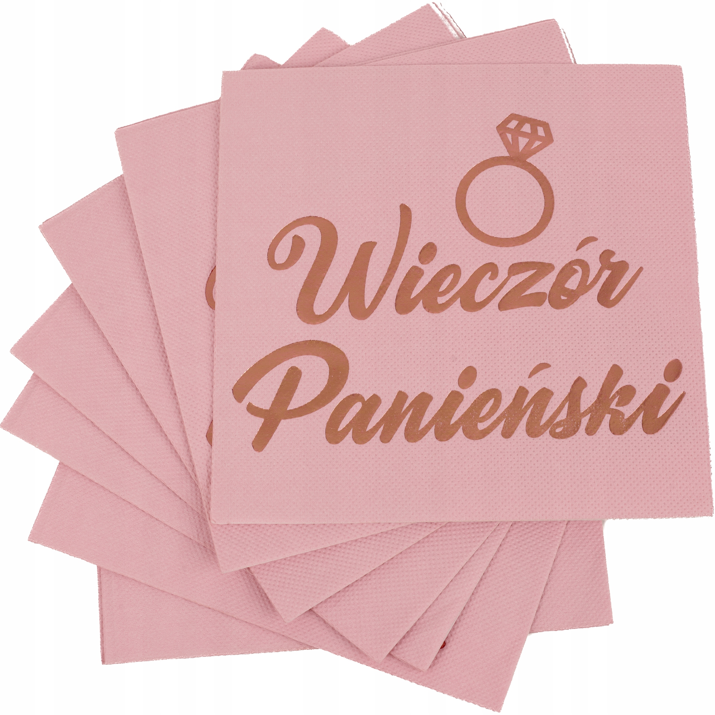 

Serwetki Róż Rose Gold Wieczór Panieński 10 szt Y3