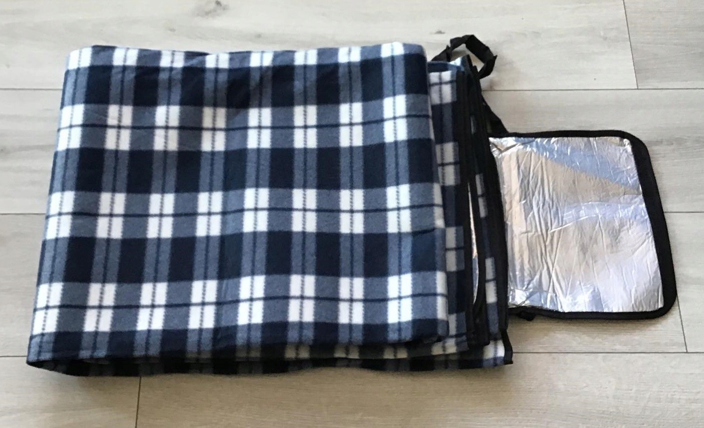 

Koc Plażowy/Piknikowy 220x200 Cm Z Matą Izolacyjną