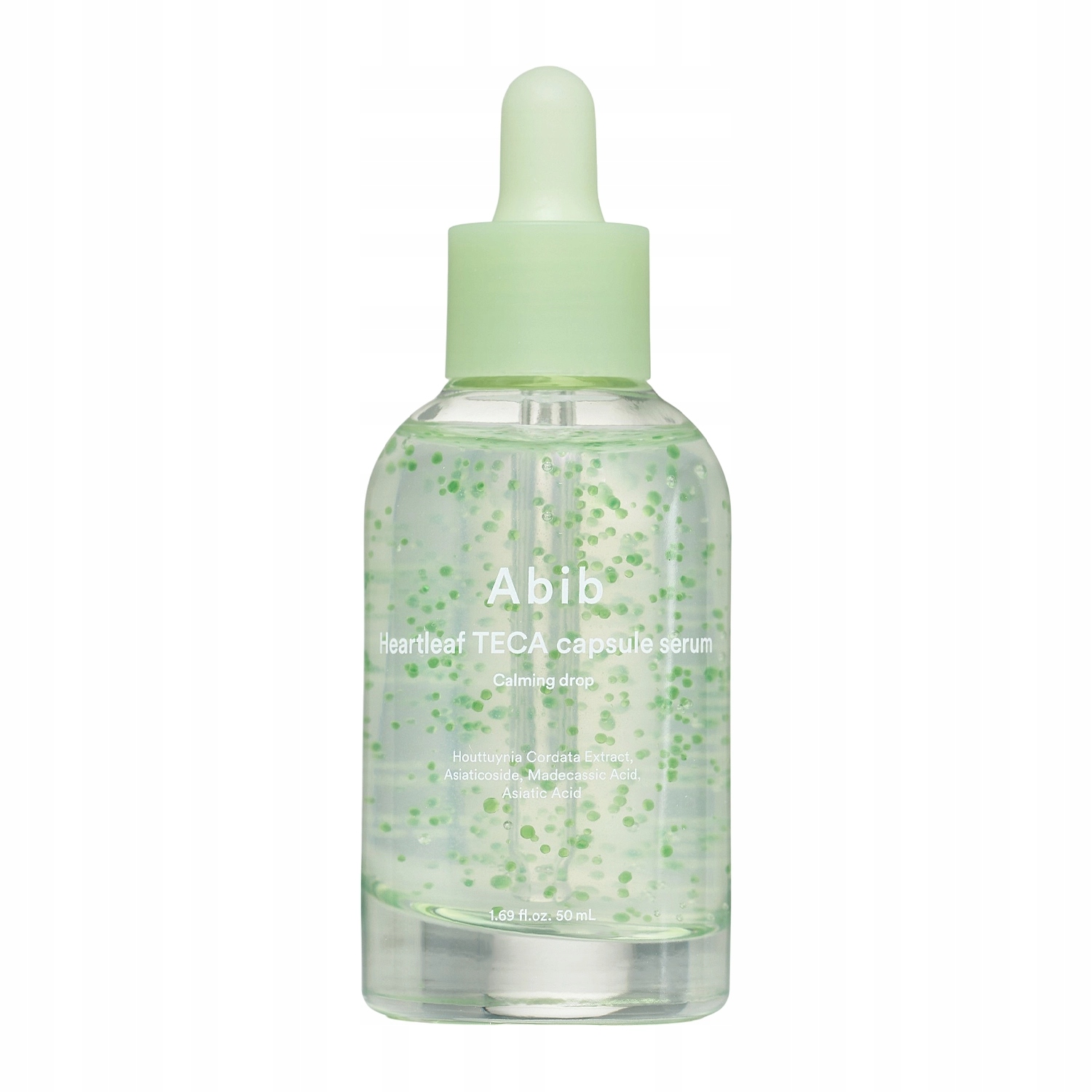 Abib Heartleaf Teca Capsule Serum Calming Drop Zklidňující sérum na obličej, 50 ml