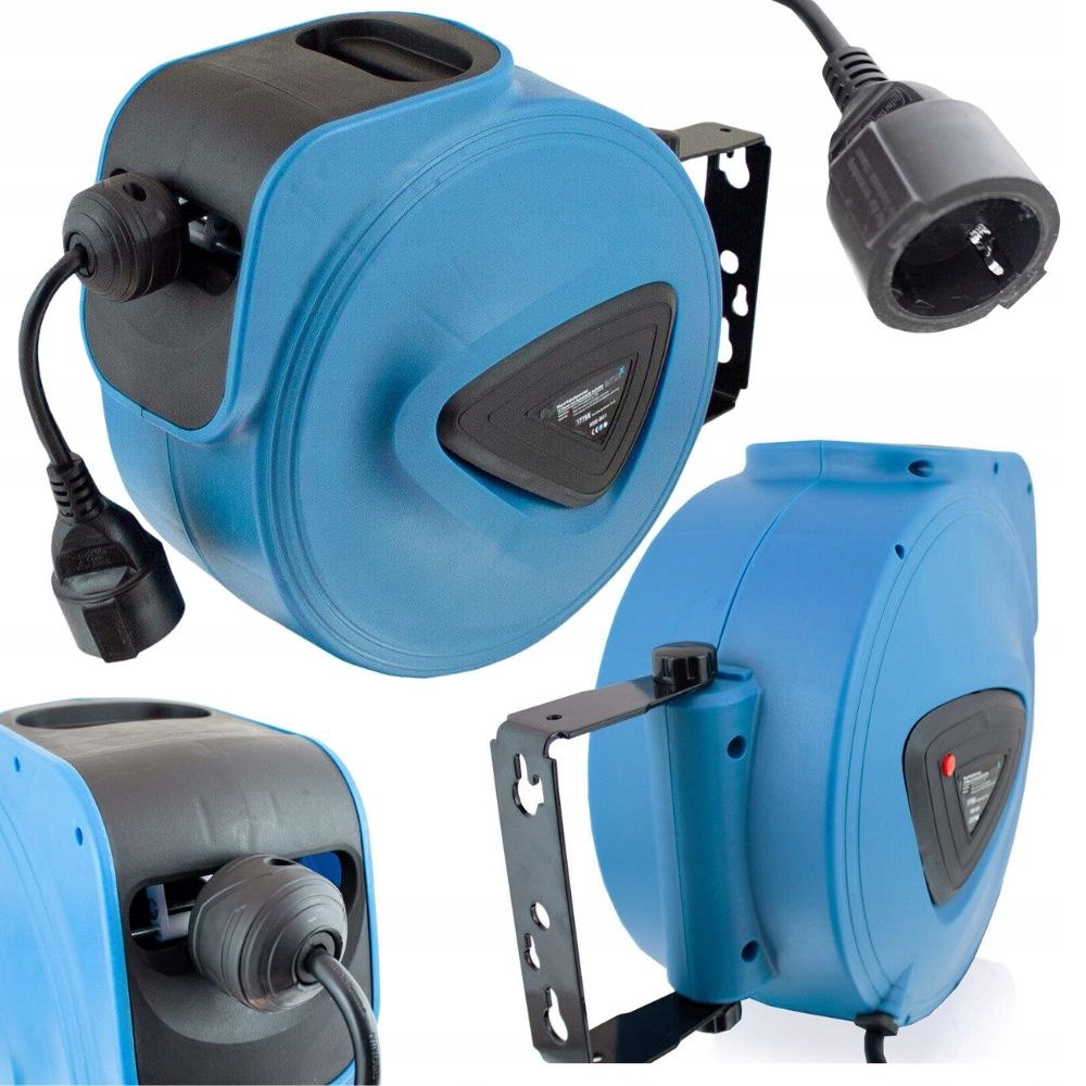 Predlžovací Kábel bubnový s automatickým navíjaním 15M 230V Káblový