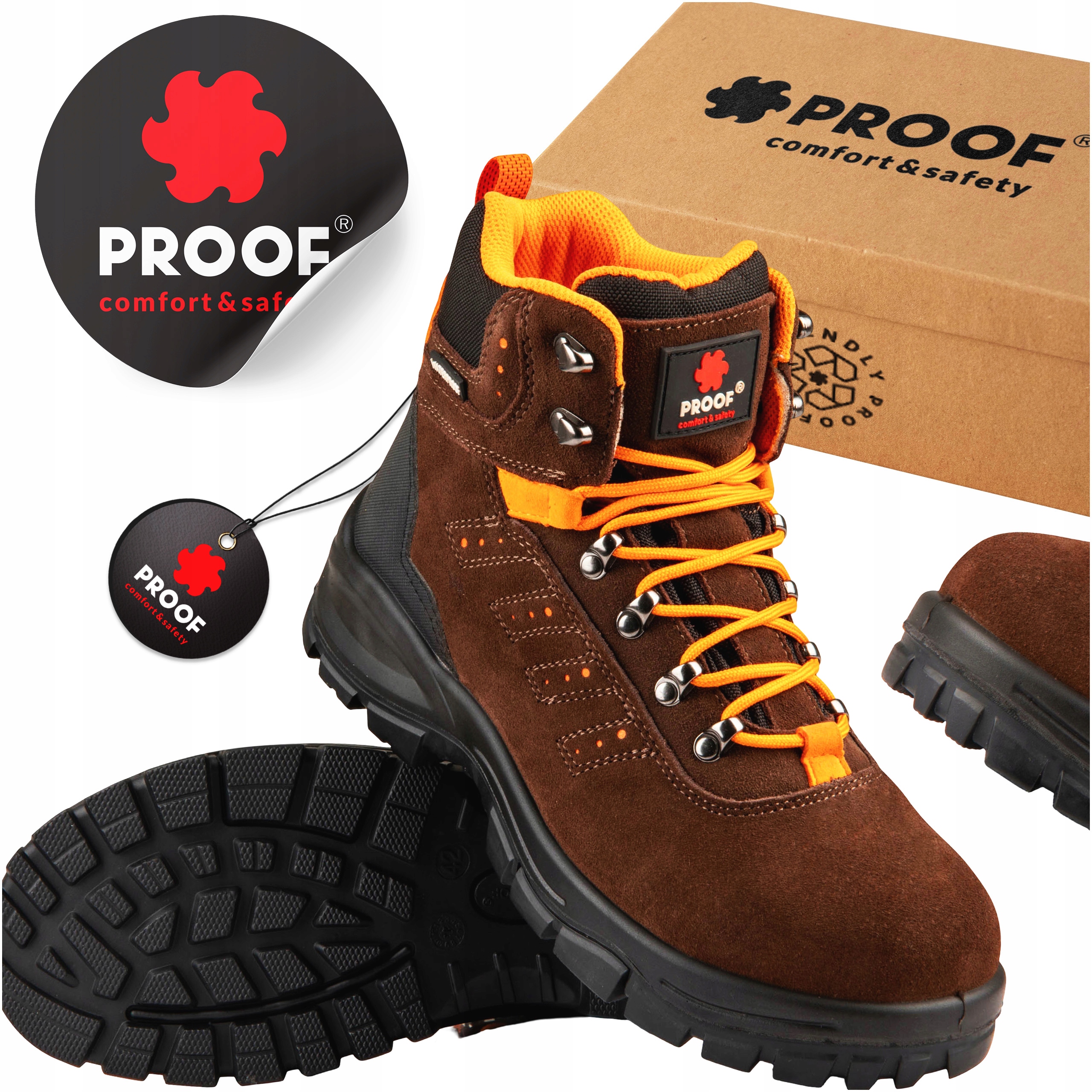 Ochranné Pracovní Boty Trekové Boty Proof Treker Dintex O2 Vel 39