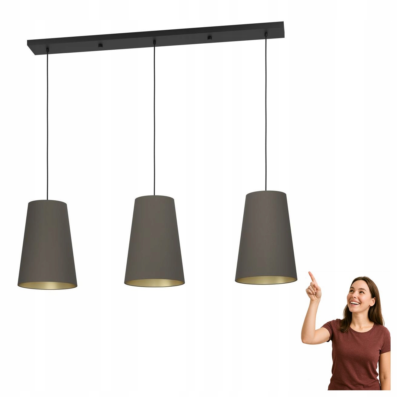 Závěsná lampa Petrosa 390196 Eglo