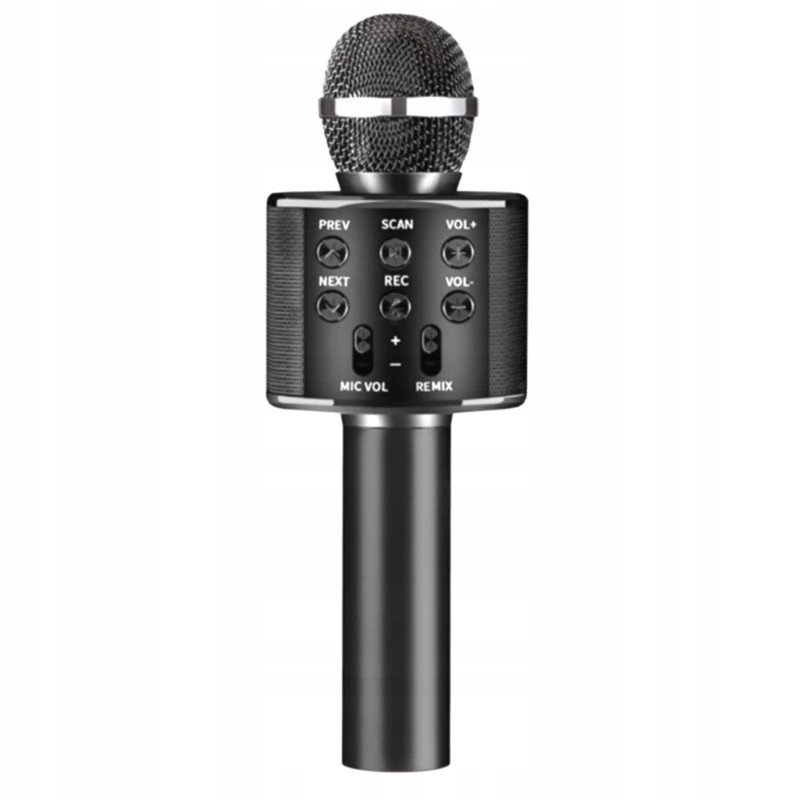 

Mikrofon Bezprzewodowy dla Dzieci Czarny