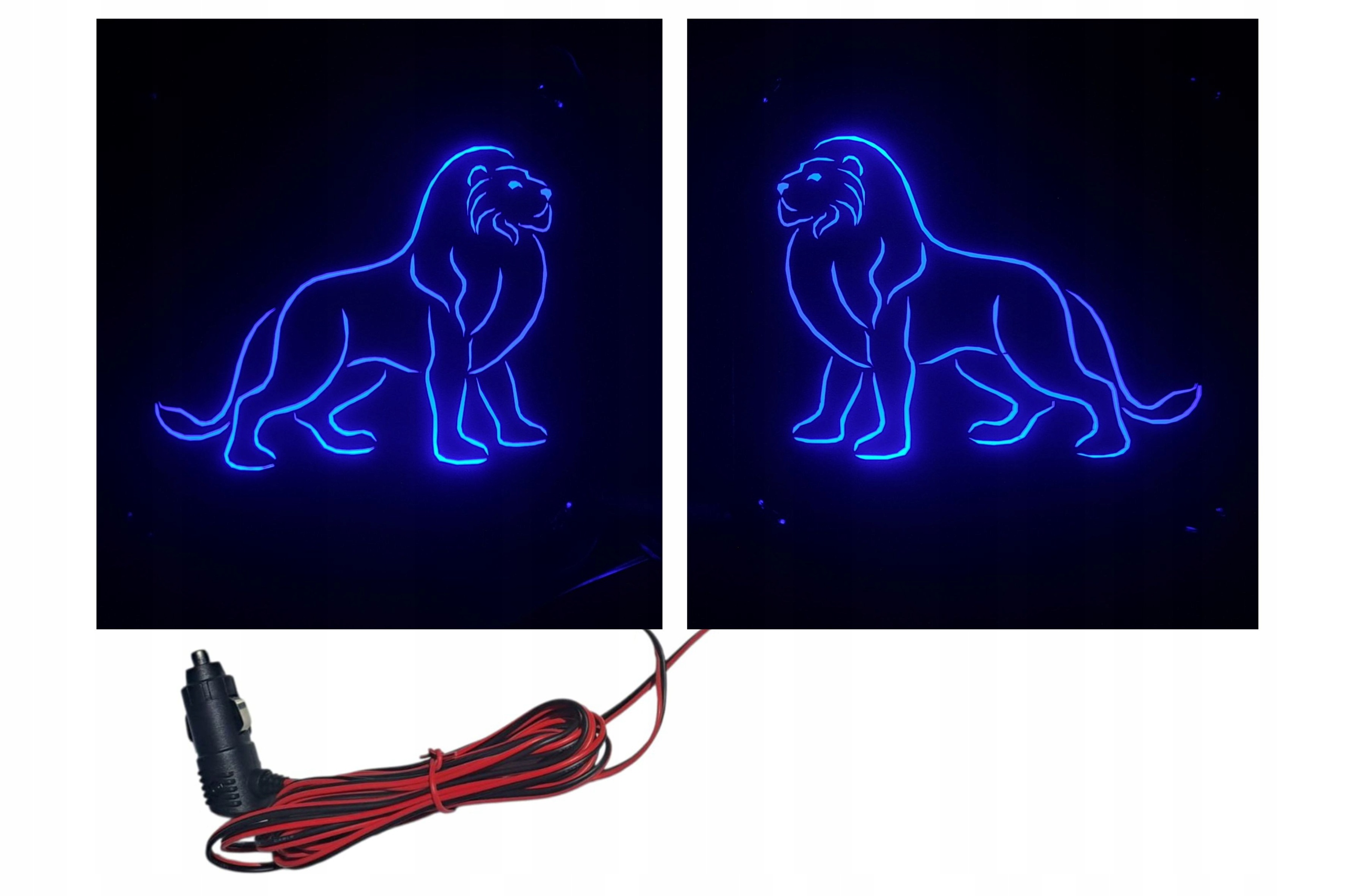 Rohové tabulky čtverce lev Led Lightbox pro: scania daf man volvo