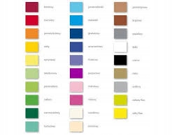 Brystol A1 kolorów mix KRESKA 20 arkuszy