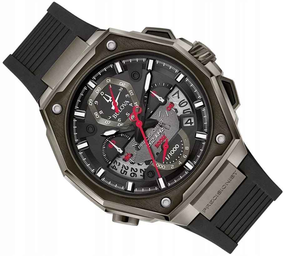 Pánské Hodinky Bulova 98B358 Moderní Chronograf Precisionist 262KHz 30ATM