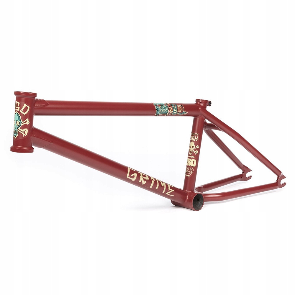 Rám Bmx Bsd Grime – tmavě červený 20.8"