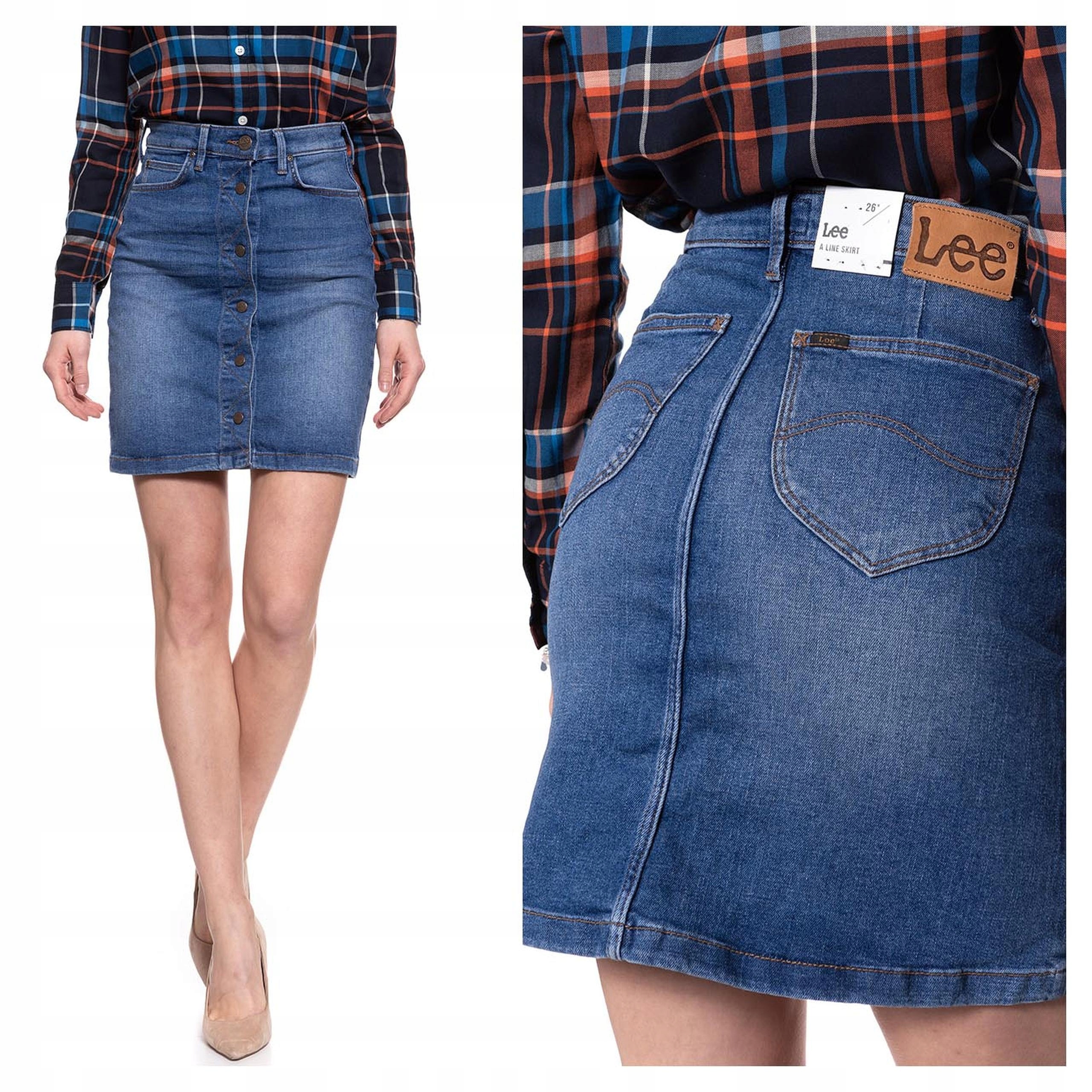 Dámská sukně mini Lee A Line Skirt 26