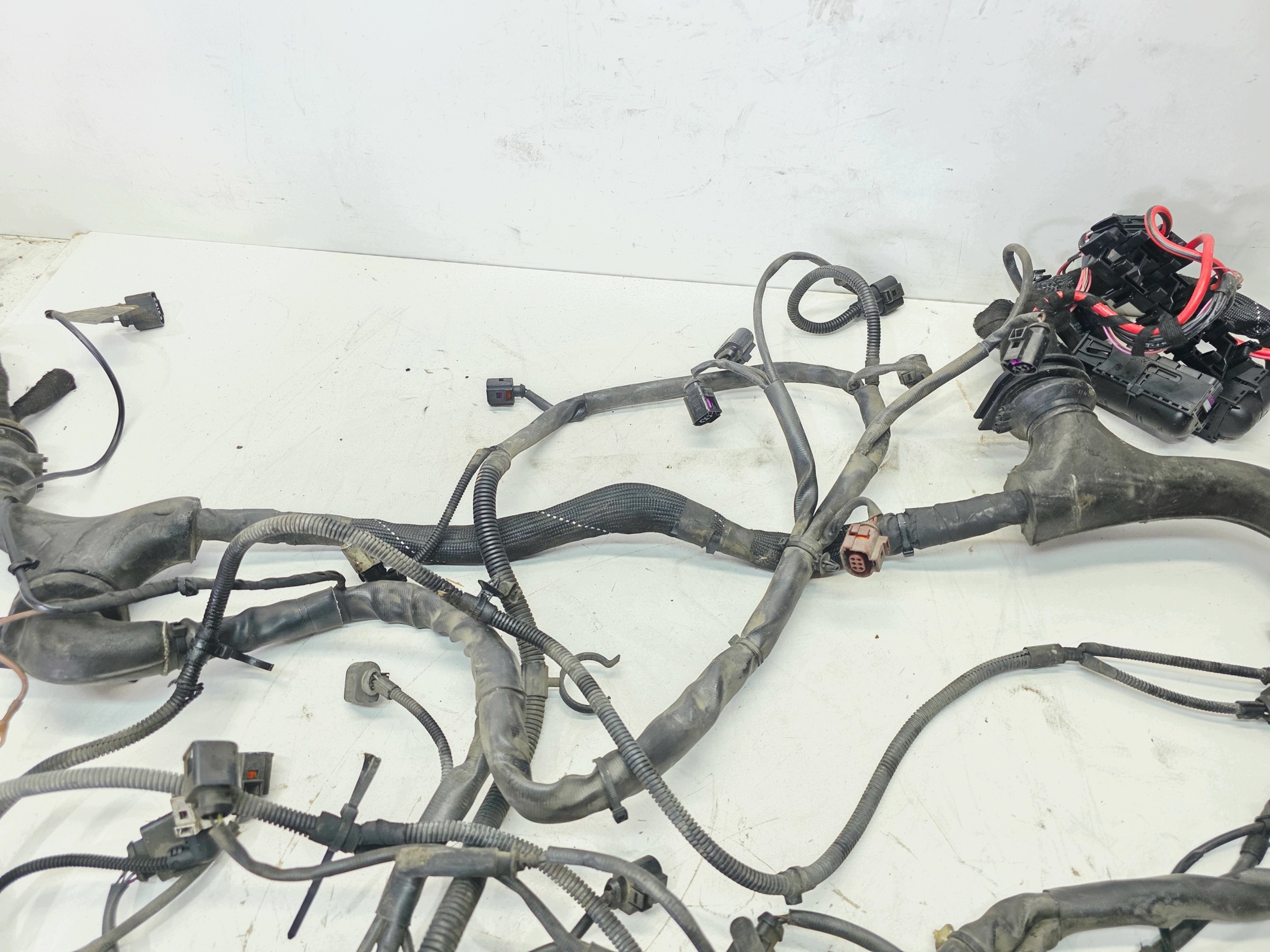 bundle motor wiring AUDI A6 C6 LIFT 3.0 TDI CDY 4F1971072PD