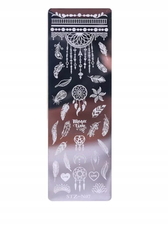 BLASZKA DO STEMPLI STEMPELKÓW ŁAPACZ SNÓW PIÓRA STZ-N07 EAN (GTIN) 0685071187319