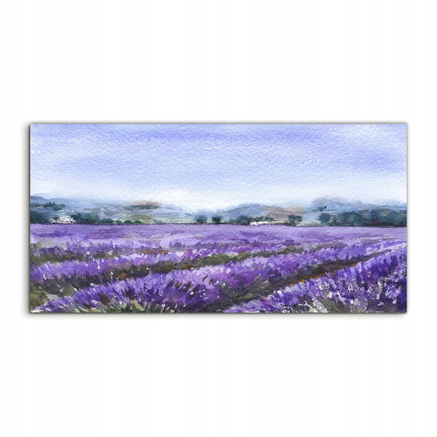 

Fotoobraz akryl 140x70 wiszący Krajobraz Lawendy