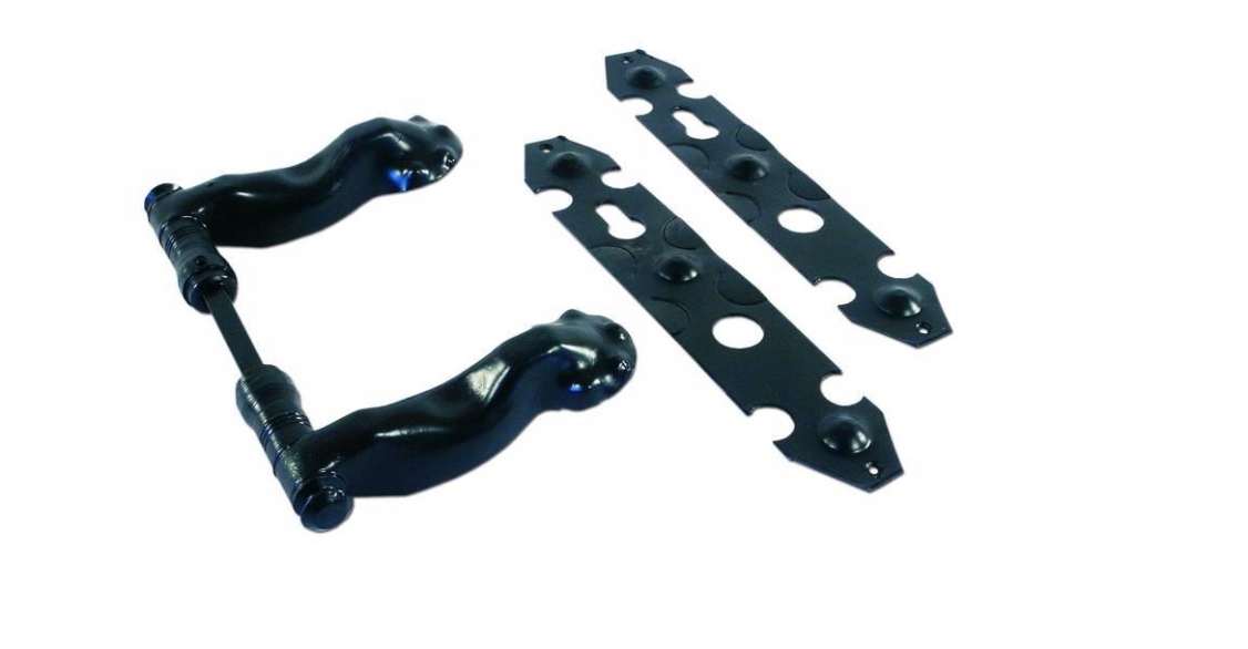 Dveřní klika kovaná ozdobná Nkk 90/vložka kwdr: 8 mm brány dveří