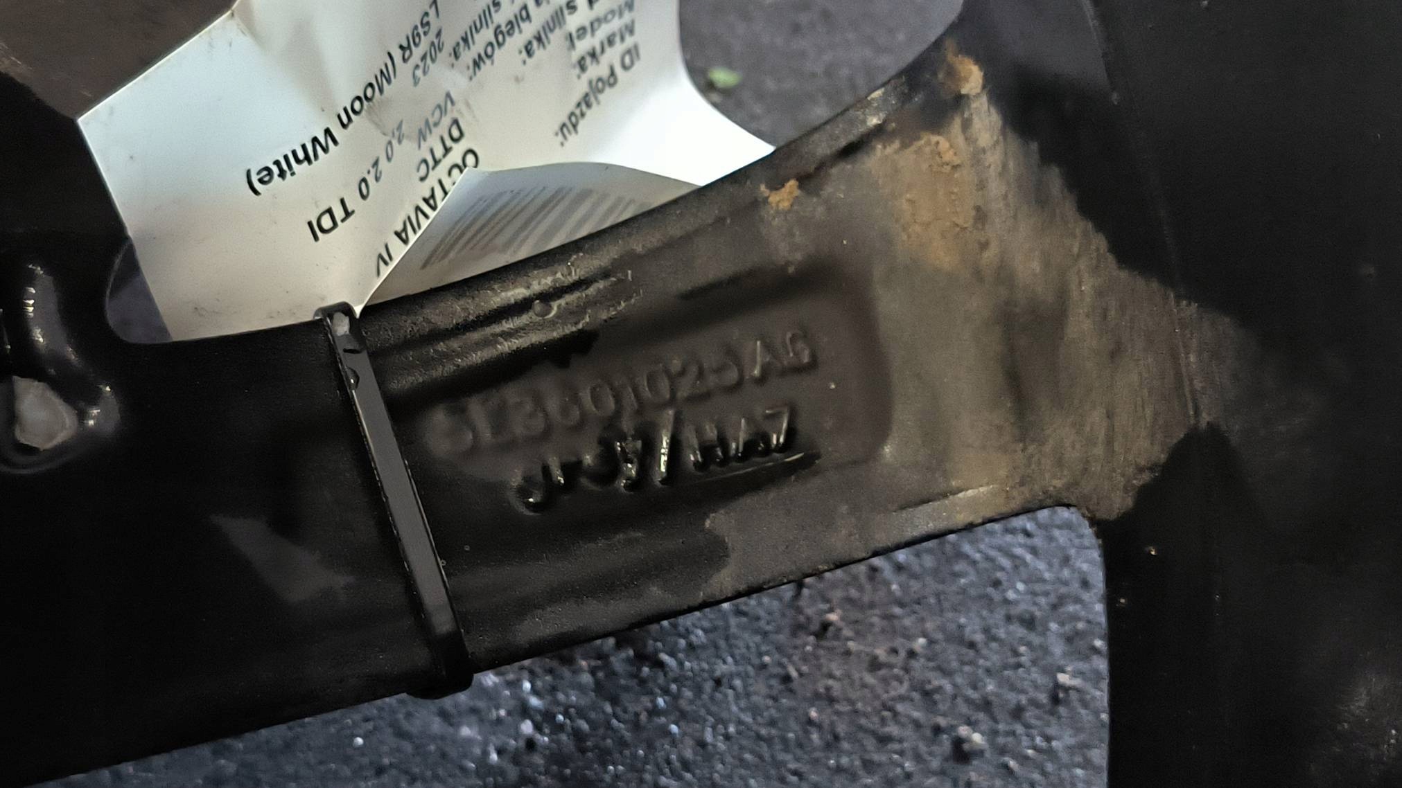 disk hliníkový 18'' 5X112 5E3601025AG SKODA OCTAVIA IV