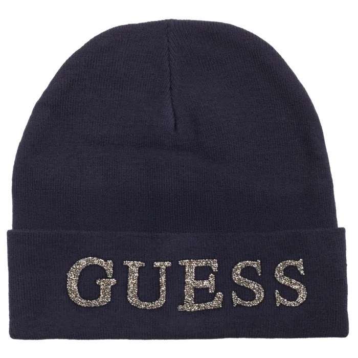 Dámská Čepice Guess Beanie AW5398 POL01 MID Tmavě modrá
