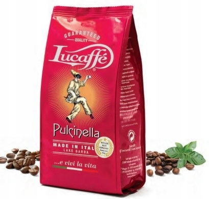 Kawa ziarnista Lucaffe Pulcinella 1kg, tylko u nas!