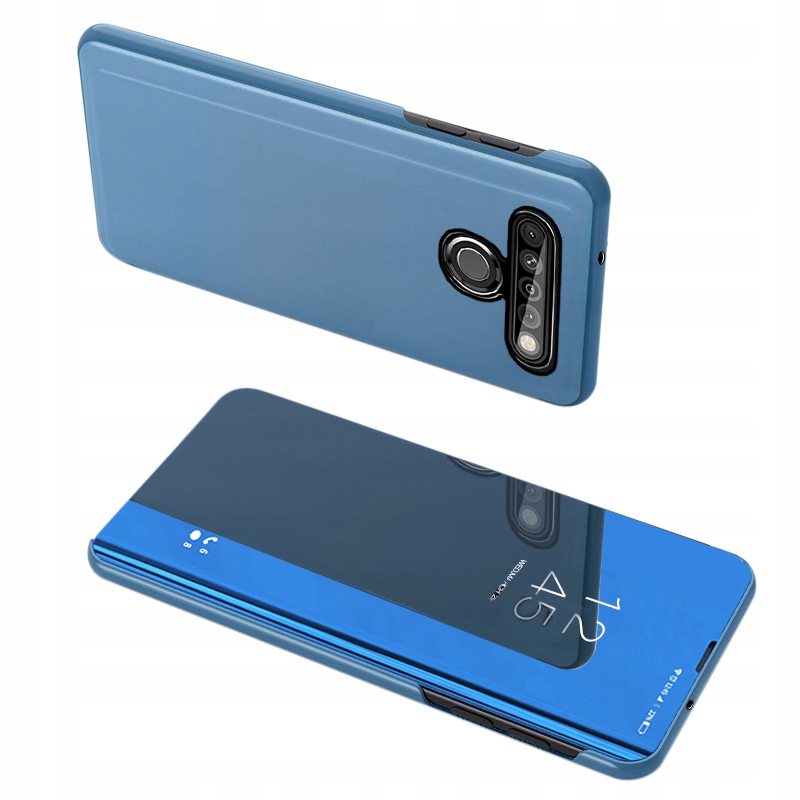 

Etui Hurtel Clear View Case Lg K61 niebieskie