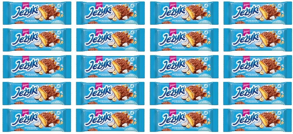 Levně 20 x 140 g Goplana Ježci kokos v mléčné čokoládě Karton