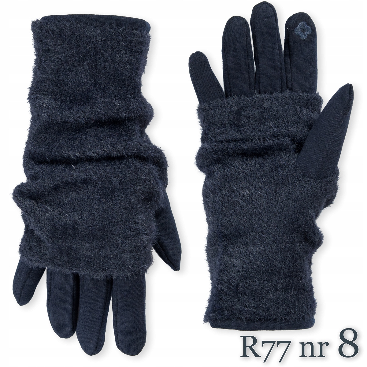 RĘKAWICZKI DOTYKOWE DAMSKIE do telefonu OCIEPLANE zimowe DUŻO KOLORÓW Kolor wielokolorowy