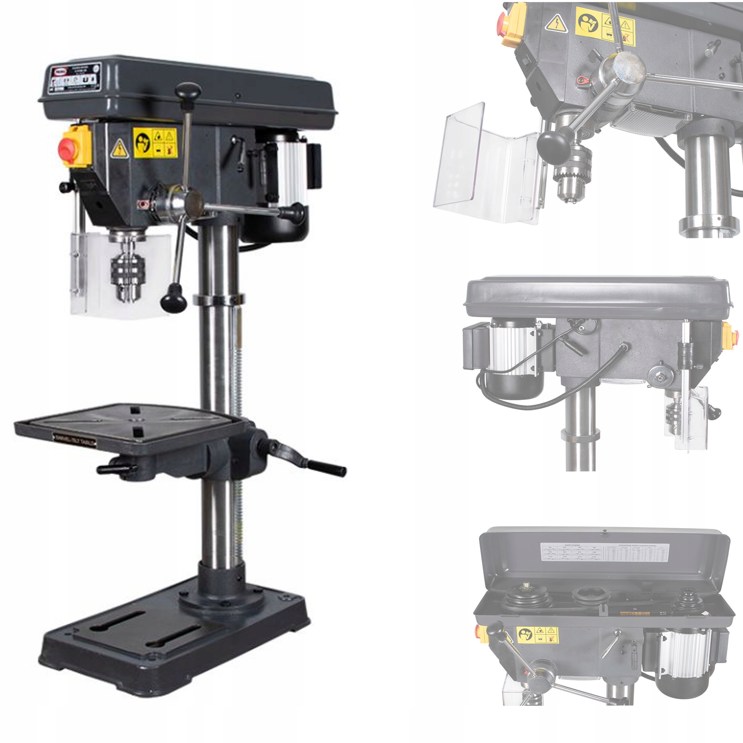 

Wiertarka Stołowa Kolumnowa 750W E-1516B/230 Proma