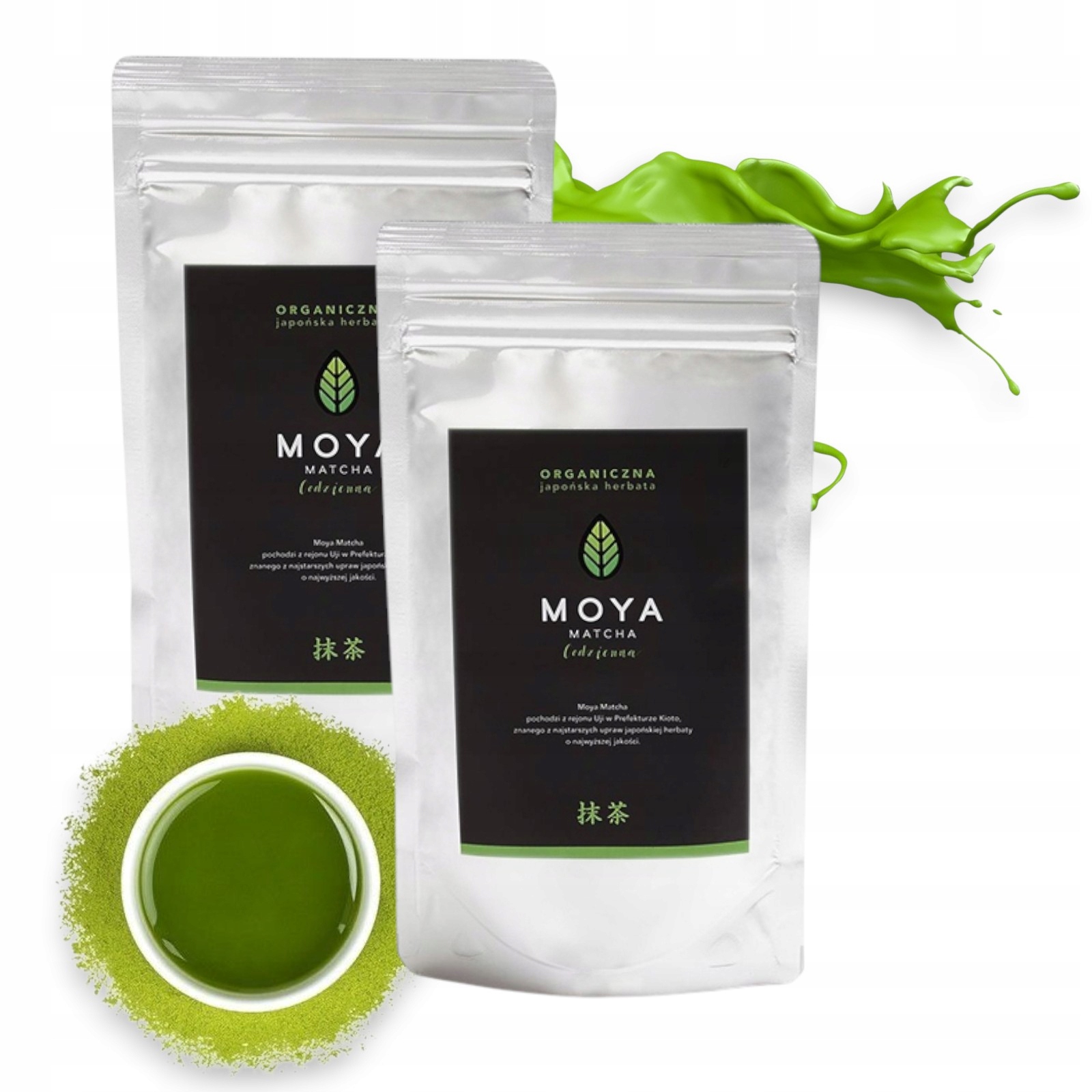 Levně Sada 2 Ks Moya Matcha Everyday Japonský zelený čaj Bio 50g