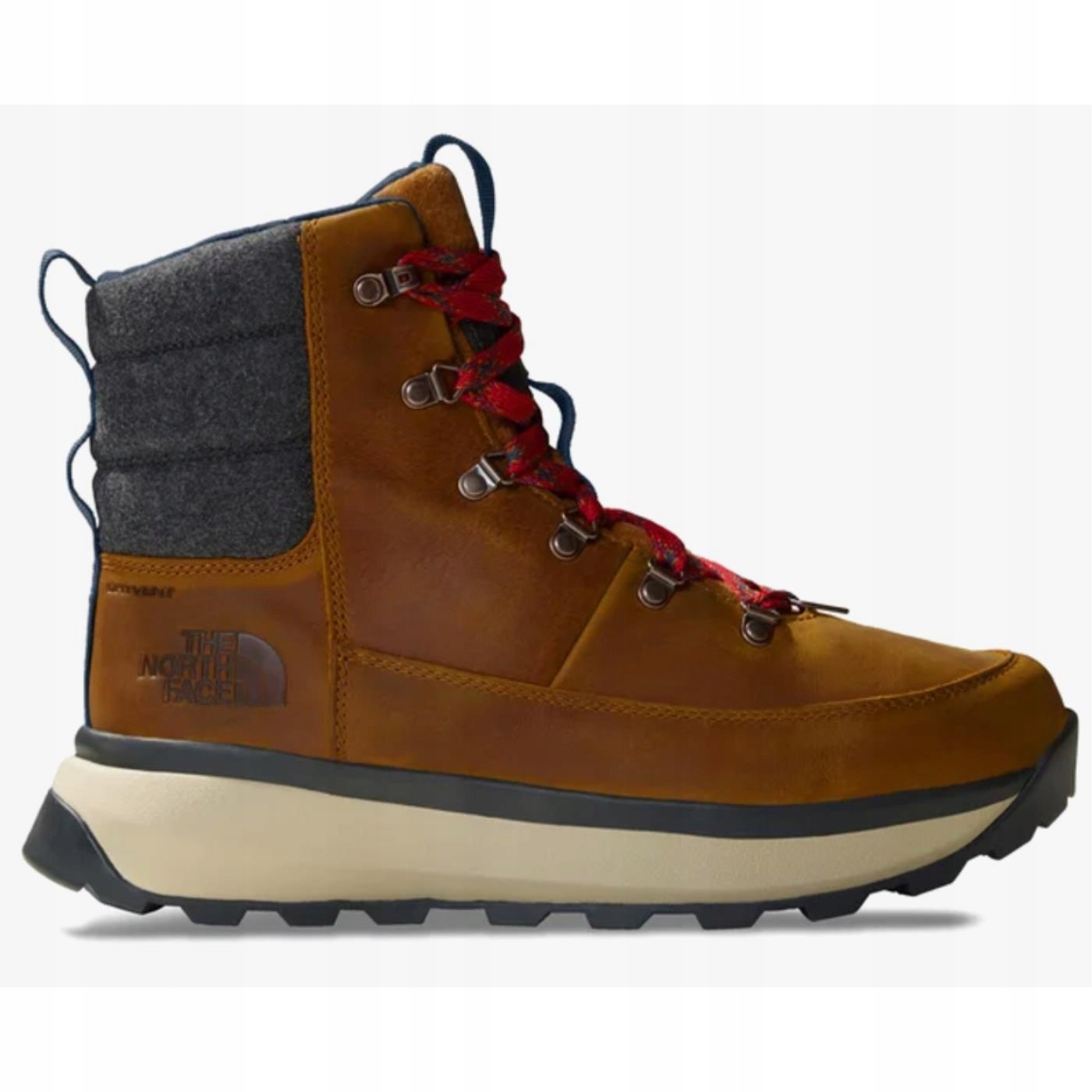 Pánské sněhule The North Face M Bergen Leather Wp Oranžové 44