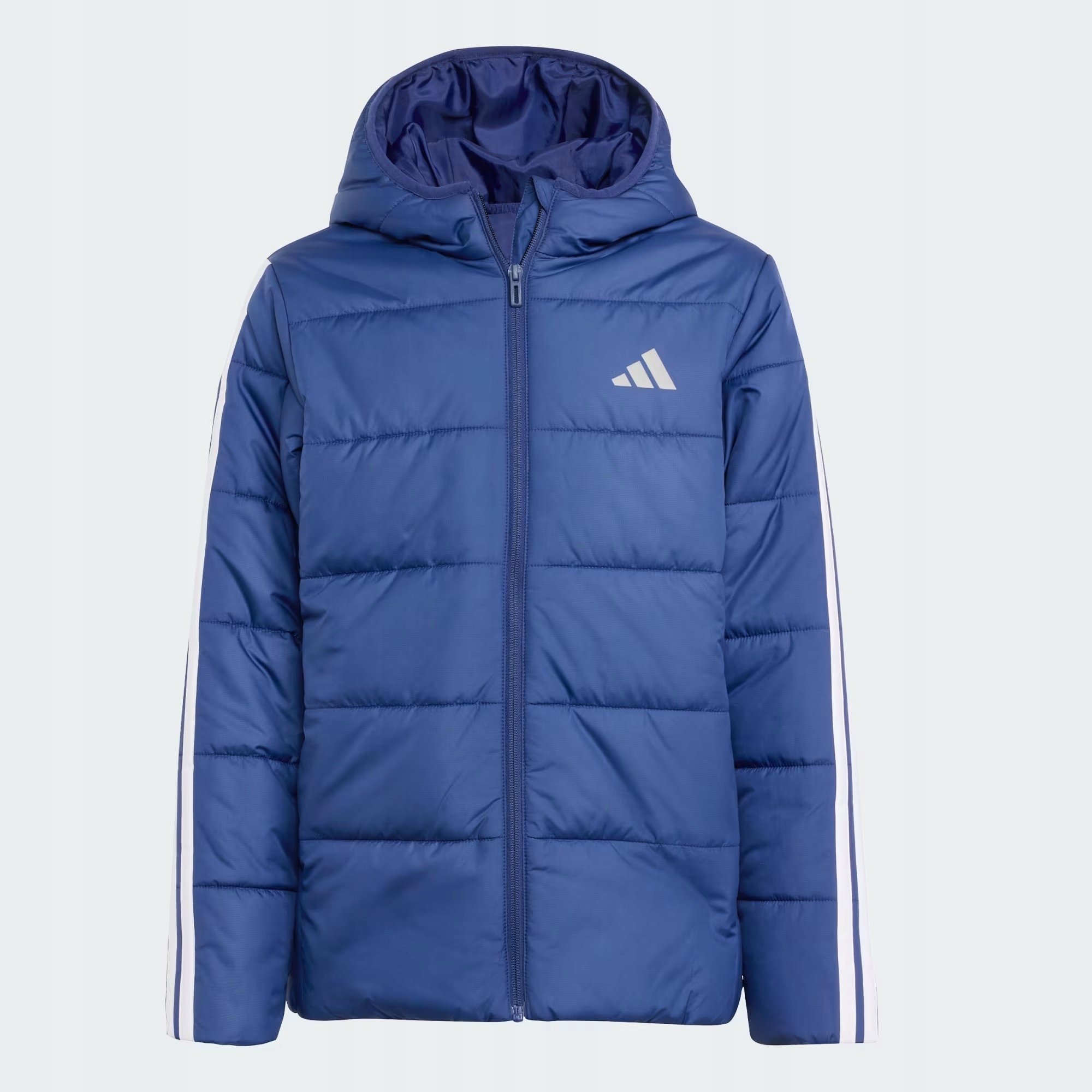 Kurtka Zimowa Juniorska Adidas z Kapturem z Paskami JL7403 176