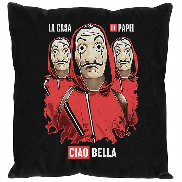 

koszulka Poduszka dom z papieru el casa de papel