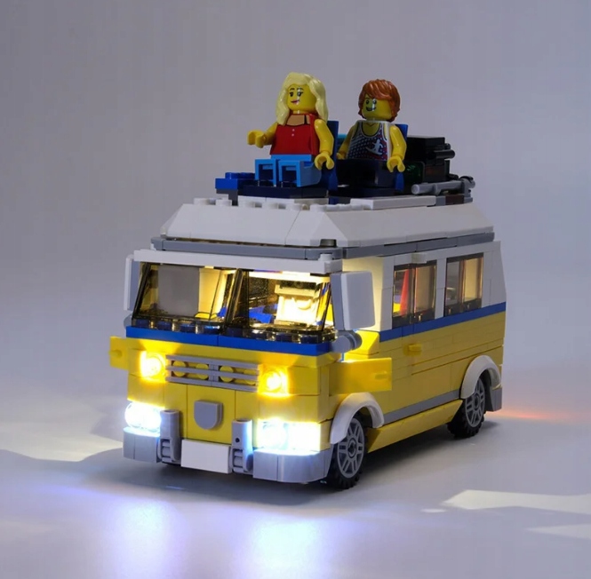 Briksmax Zestaw oświetleniowy Led do Lego Sunshine Surfer Van
