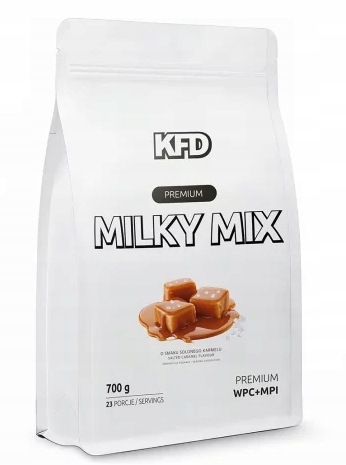 Kfd Milky Mix 700 g (wpc 80 Mpi 85) příchuť slaný karamel