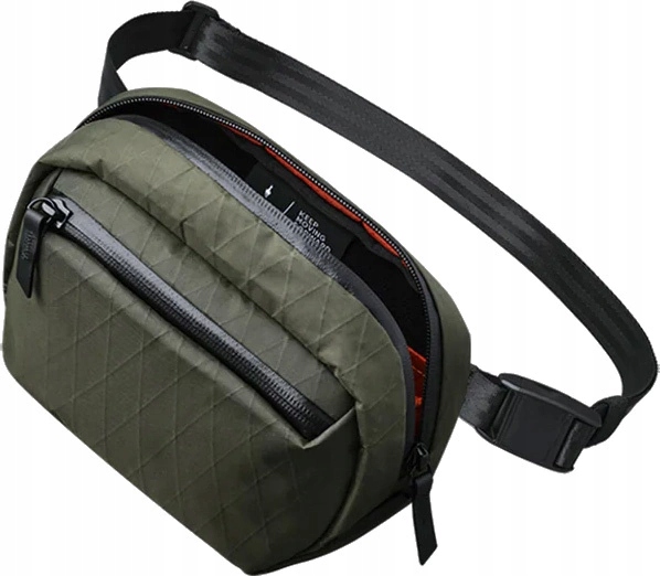Taška přes rameno Alpaka Go Sling Nano X-Pac tmavě zelená