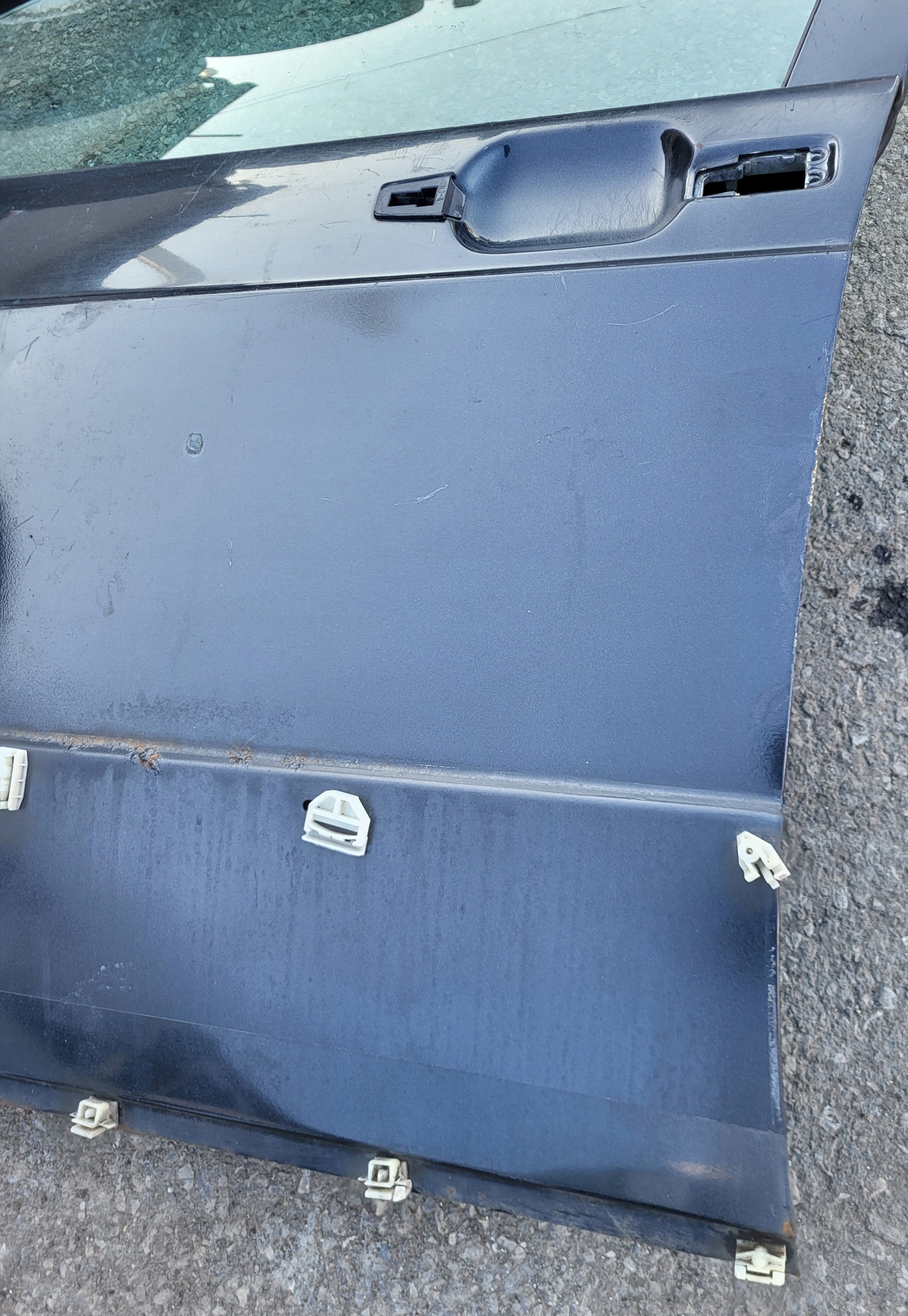 door left front front MERCEDES 190 W201 black,