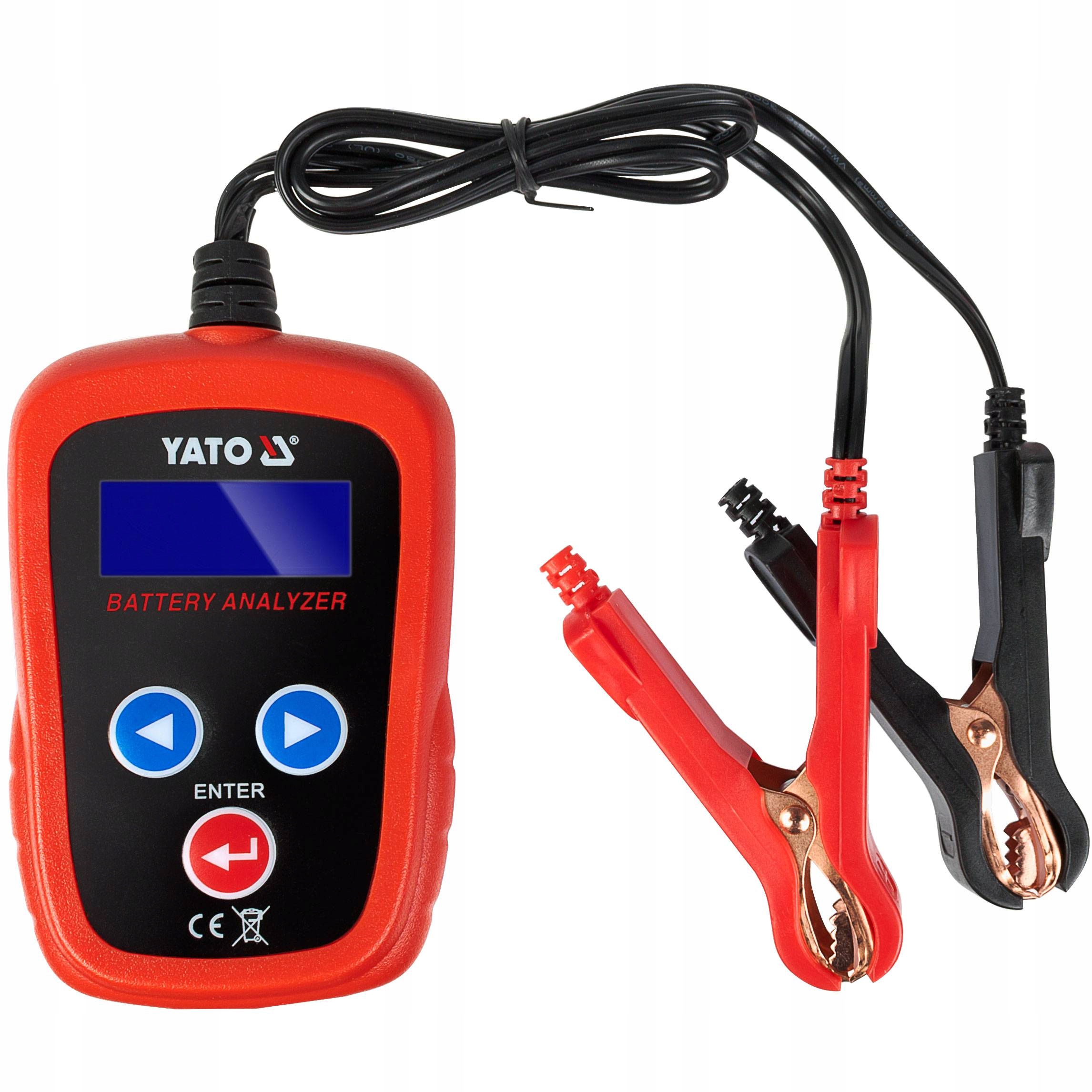 

Yato Tester Akumulatora Rozruchu Elektroniczny 12V
