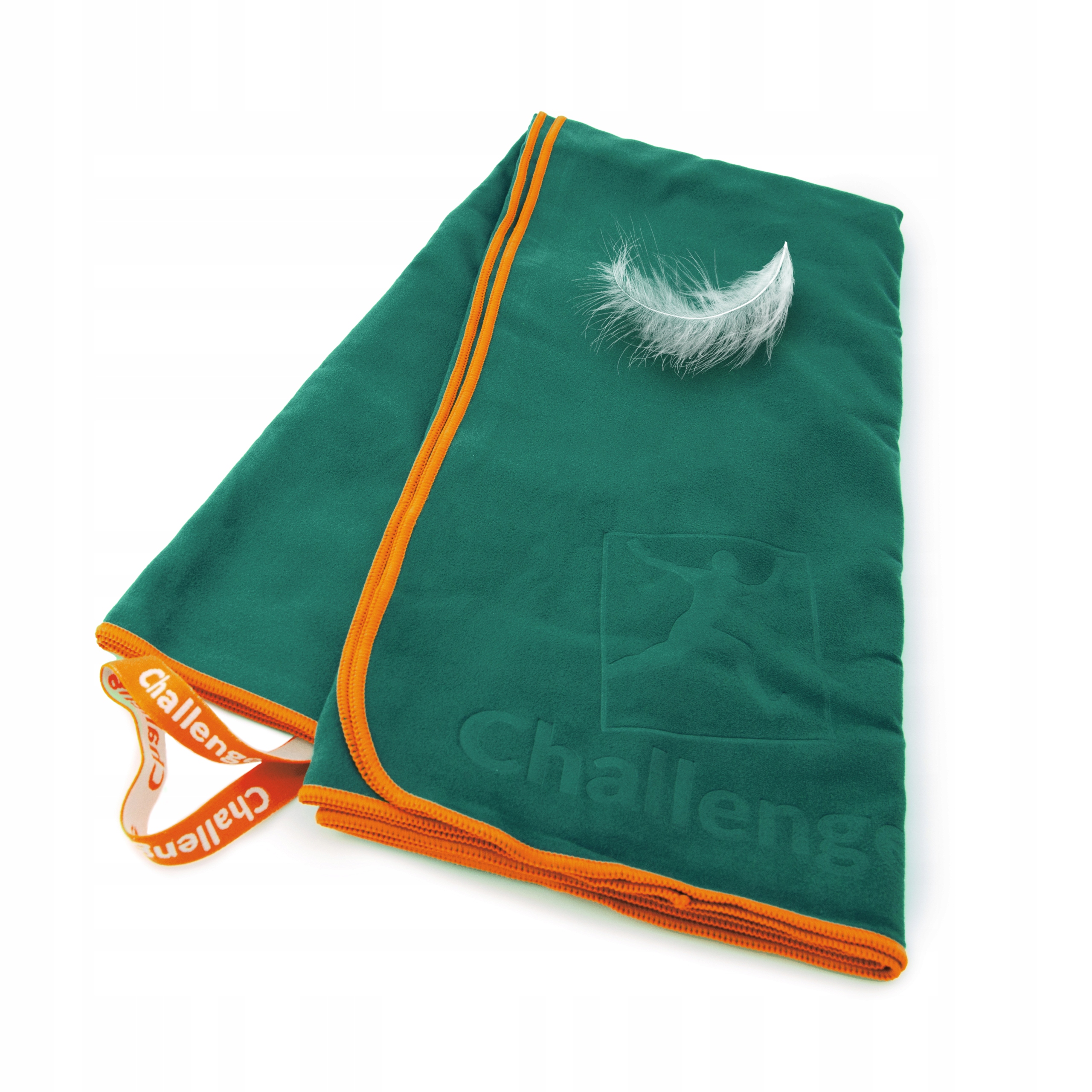 RĘCZNIK Z MIKROFIBRY 80x150 cm ZIELONY NEW Model Challenge