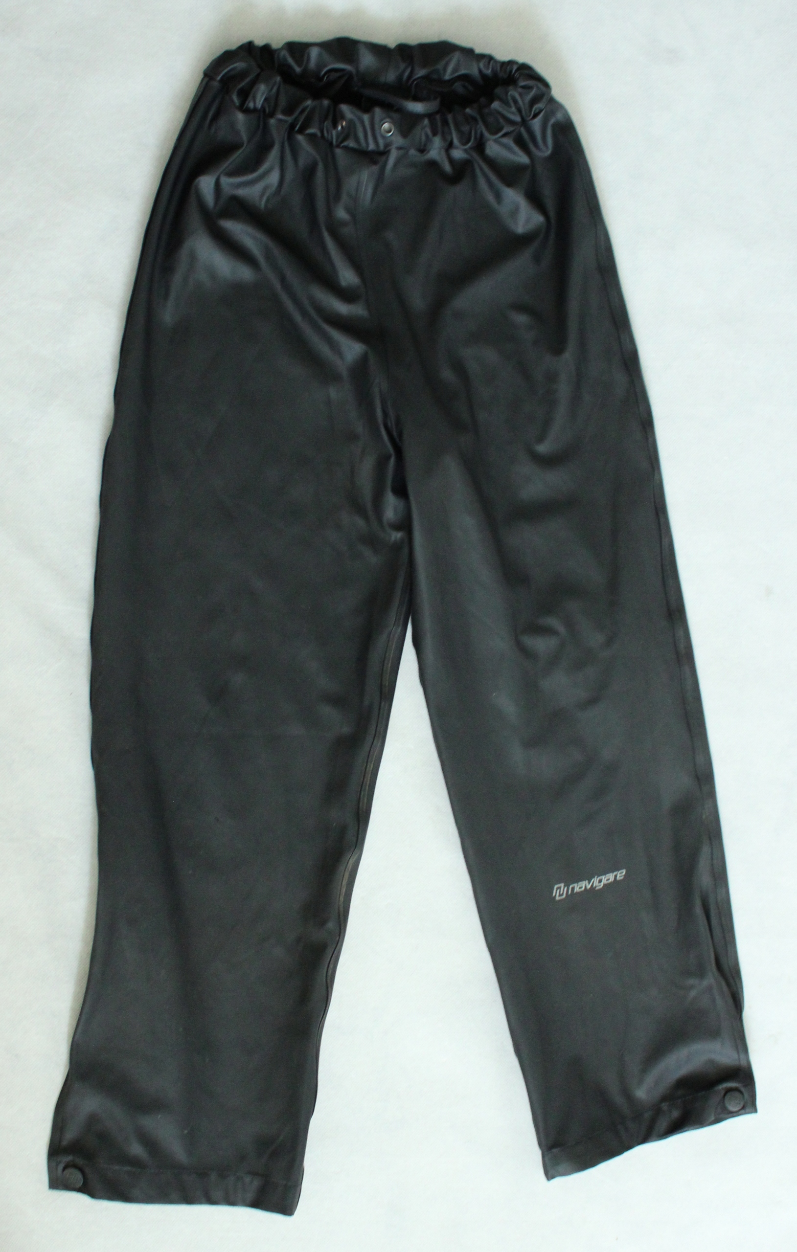 NAVIGARE GUMOWANE SPODNIE PRZECIWDESZCZOWE ROZMIAR 122
