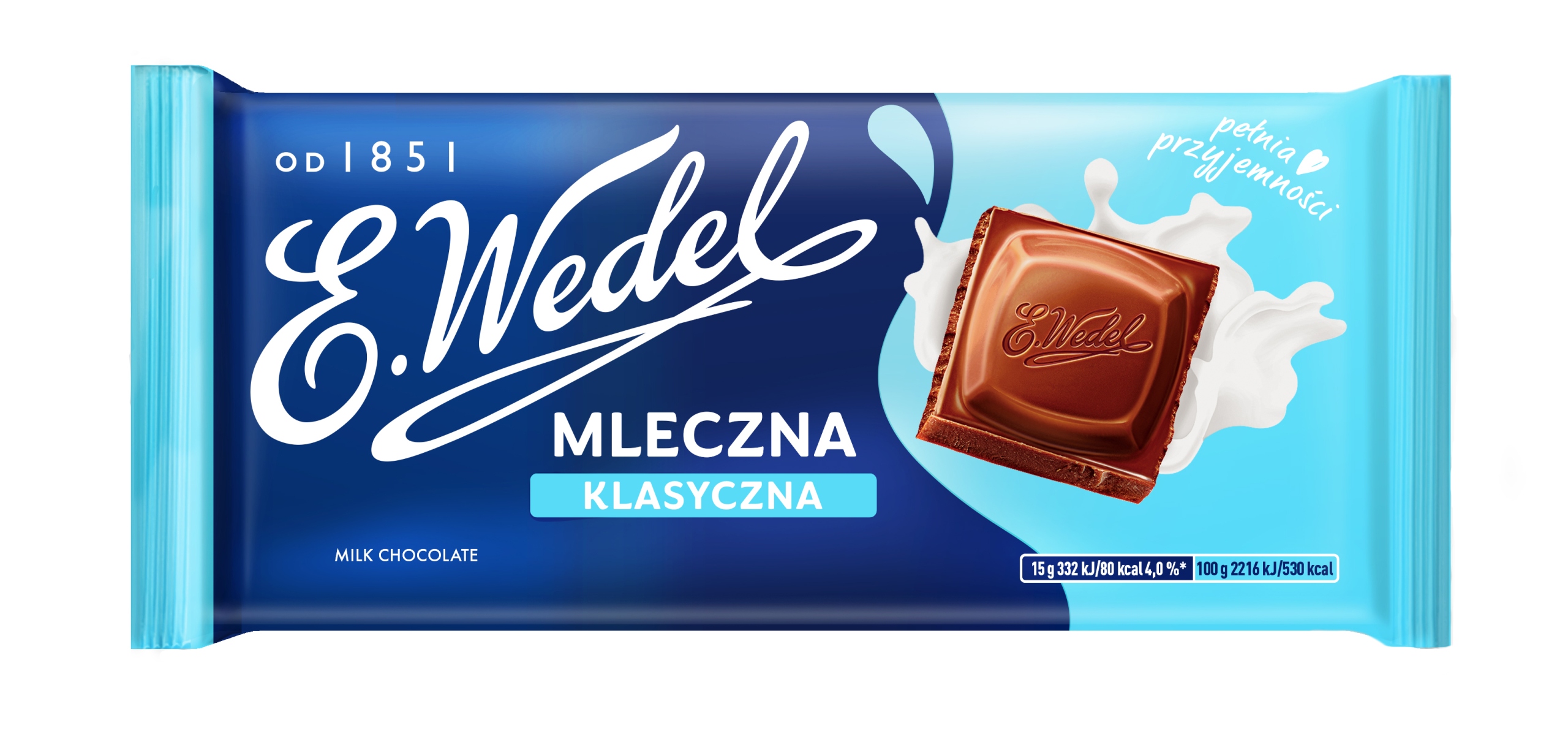 E. Wedel Czekolada mleczna klasyczna 21 x 90 g