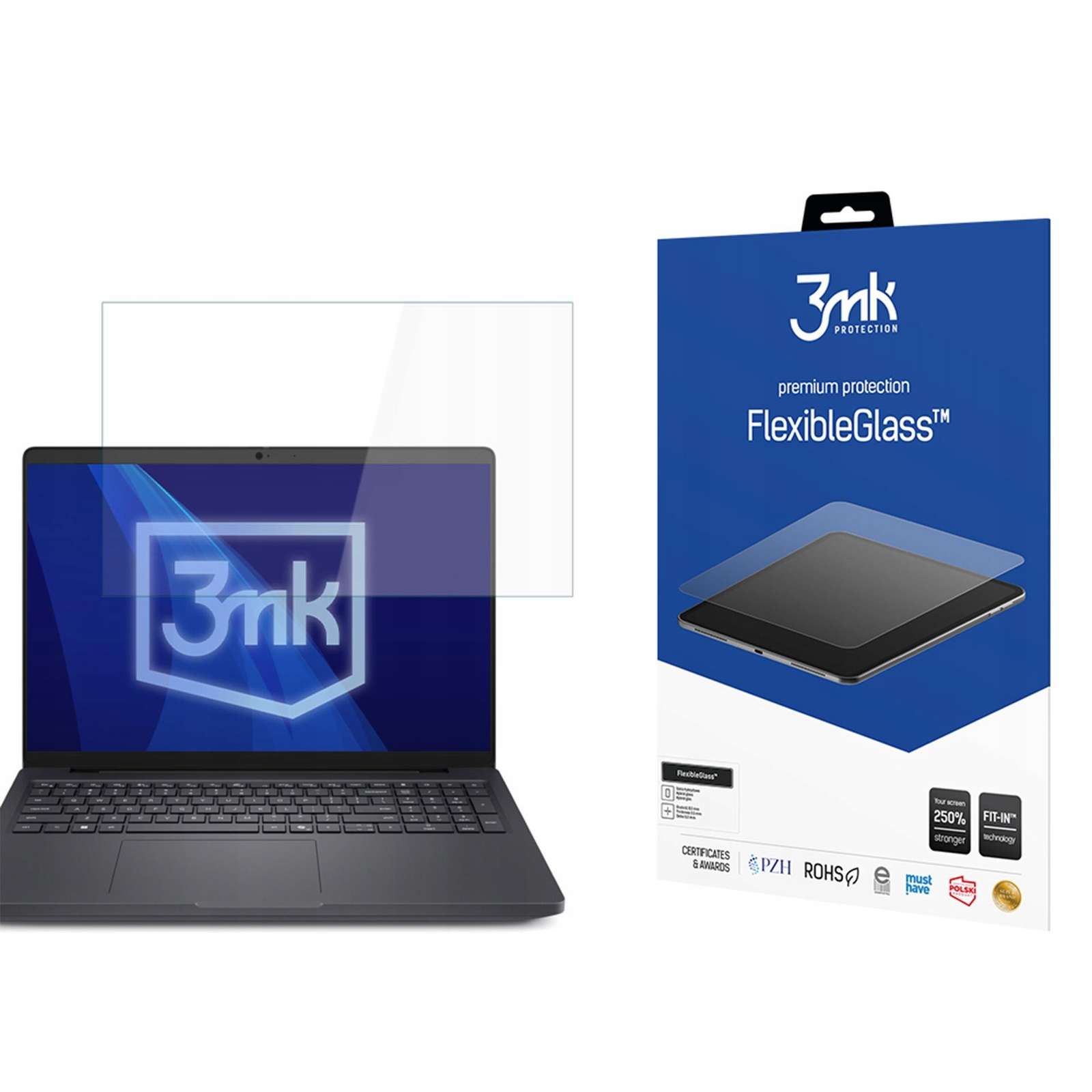 Hybridní Sklo pro Dell Pro Max 16 (MC16250) až 17" 3mk FlexibleGlass