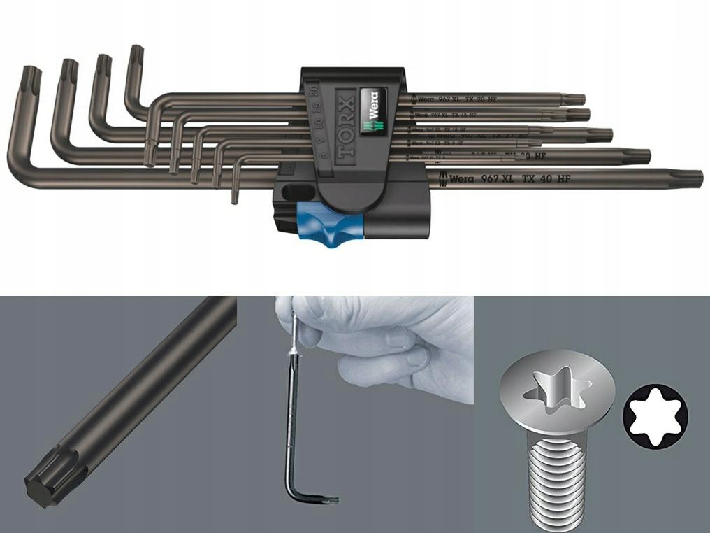 WERA TORX 9cz./ Довгий