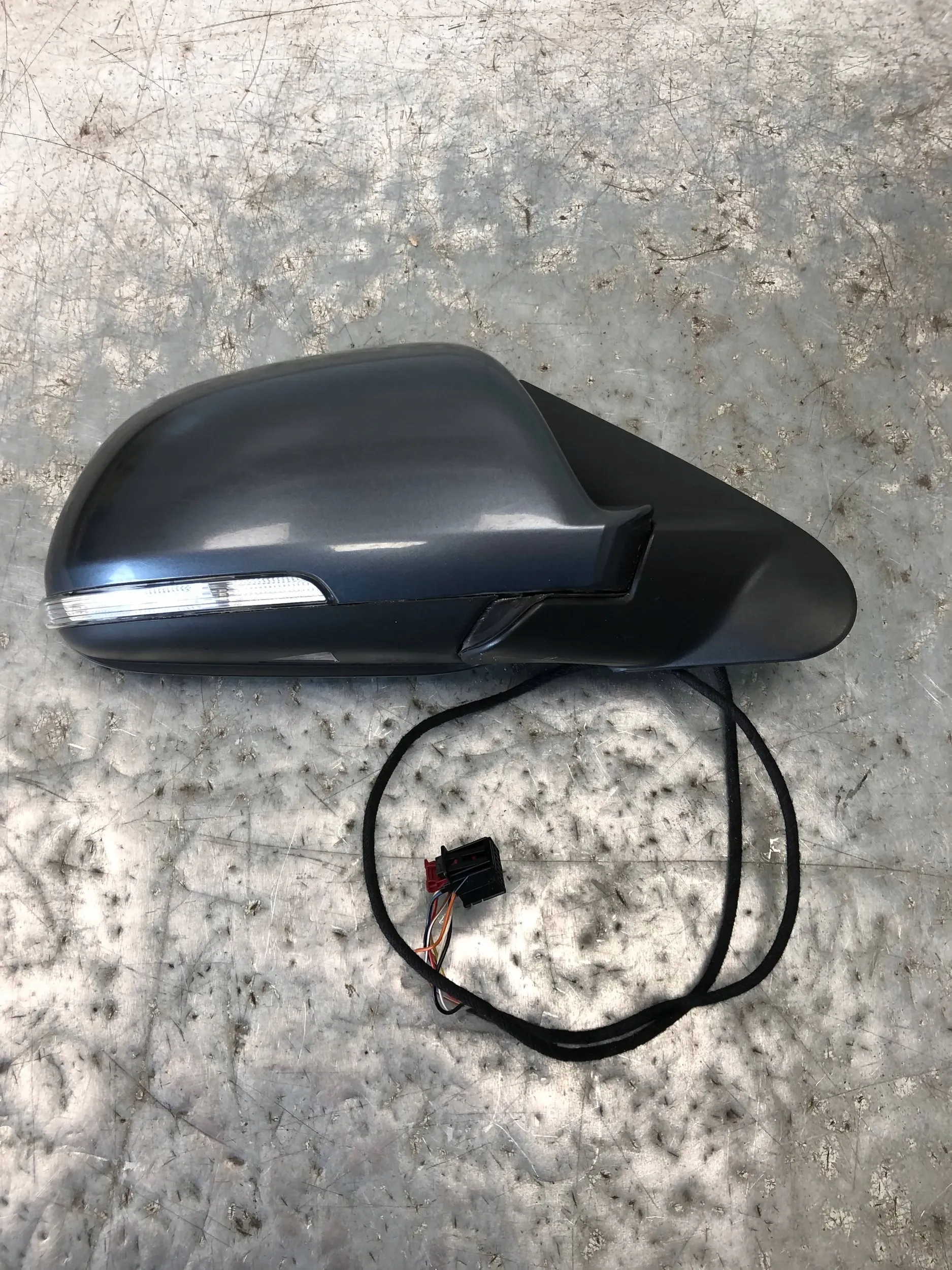 mirror right 7 PIN 9153 SKODA OCTAVIA II LIFT SCOUT