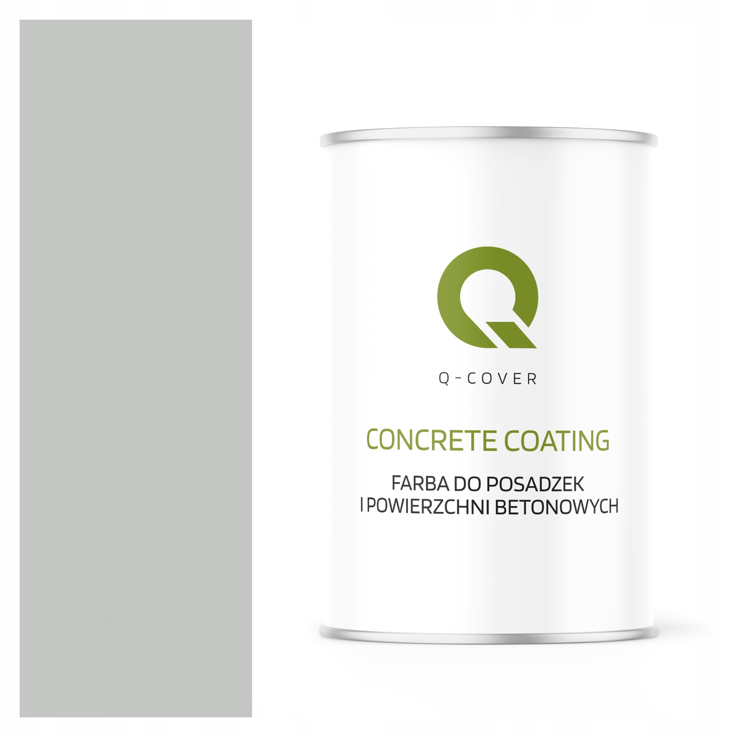 Farba Do Posadzek Betonowych Ochronna Odporna Jasny Szary Ral 7035 0,9L