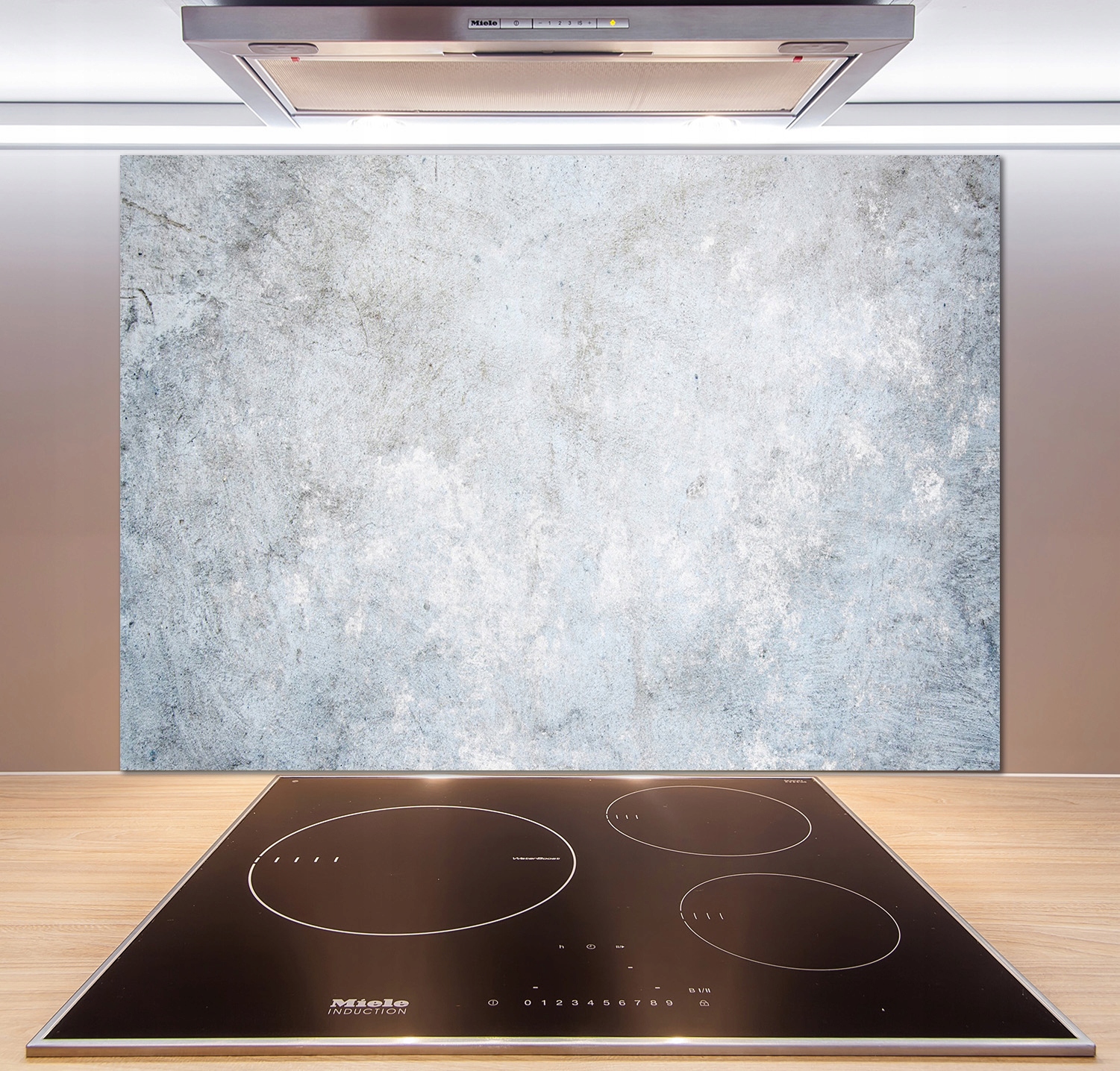 

Panel dekor szkło Betonowe tło 100x70 cm + Klej
