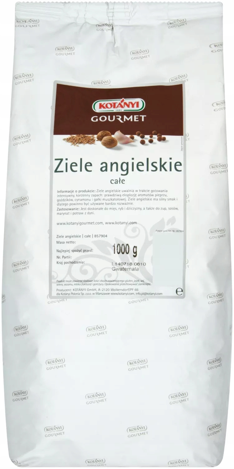 Kotanyi Ziele Angielskie Całe Gastro 1KG