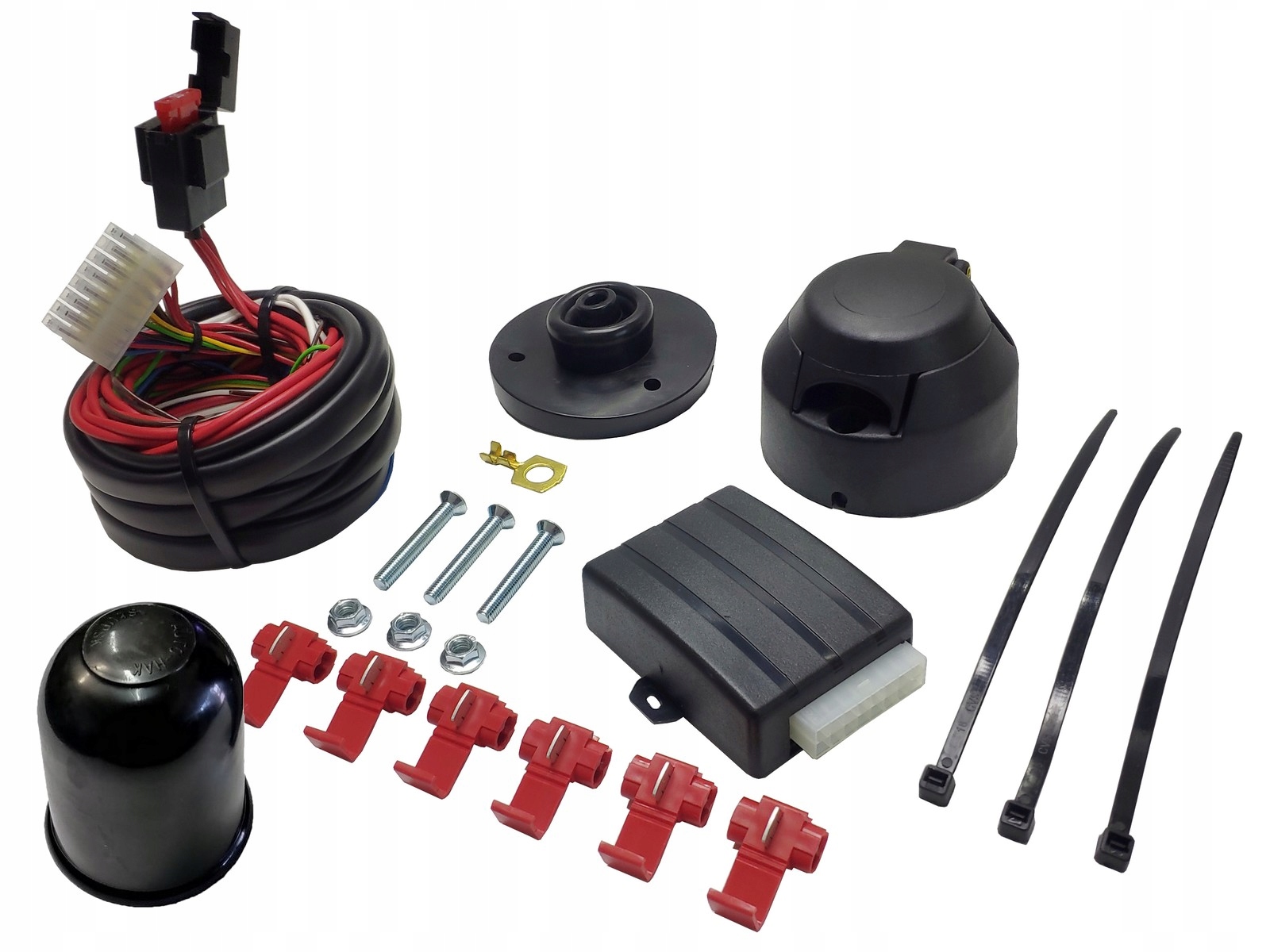 MODUŁ 7PIN DO HAK VOLKSWAGEN TIGUAN+WIĄZKA GNIAZDO Rodzaj 7 PIN