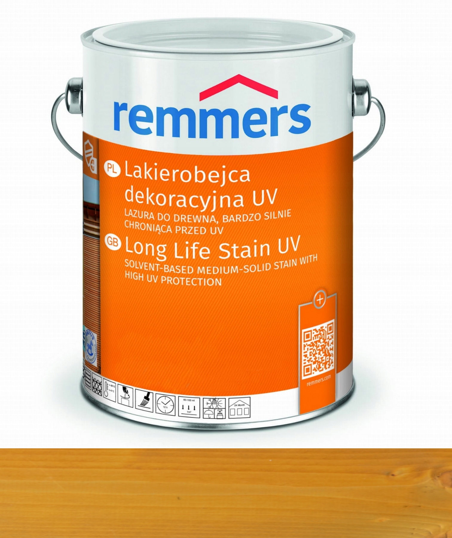 

Remmers Lakierobejca dekoracyjna Uv 2,5L Dąb jasny