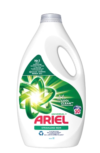 Levně Ariel Universal gel na praní 50 praní 2,5l Němčina