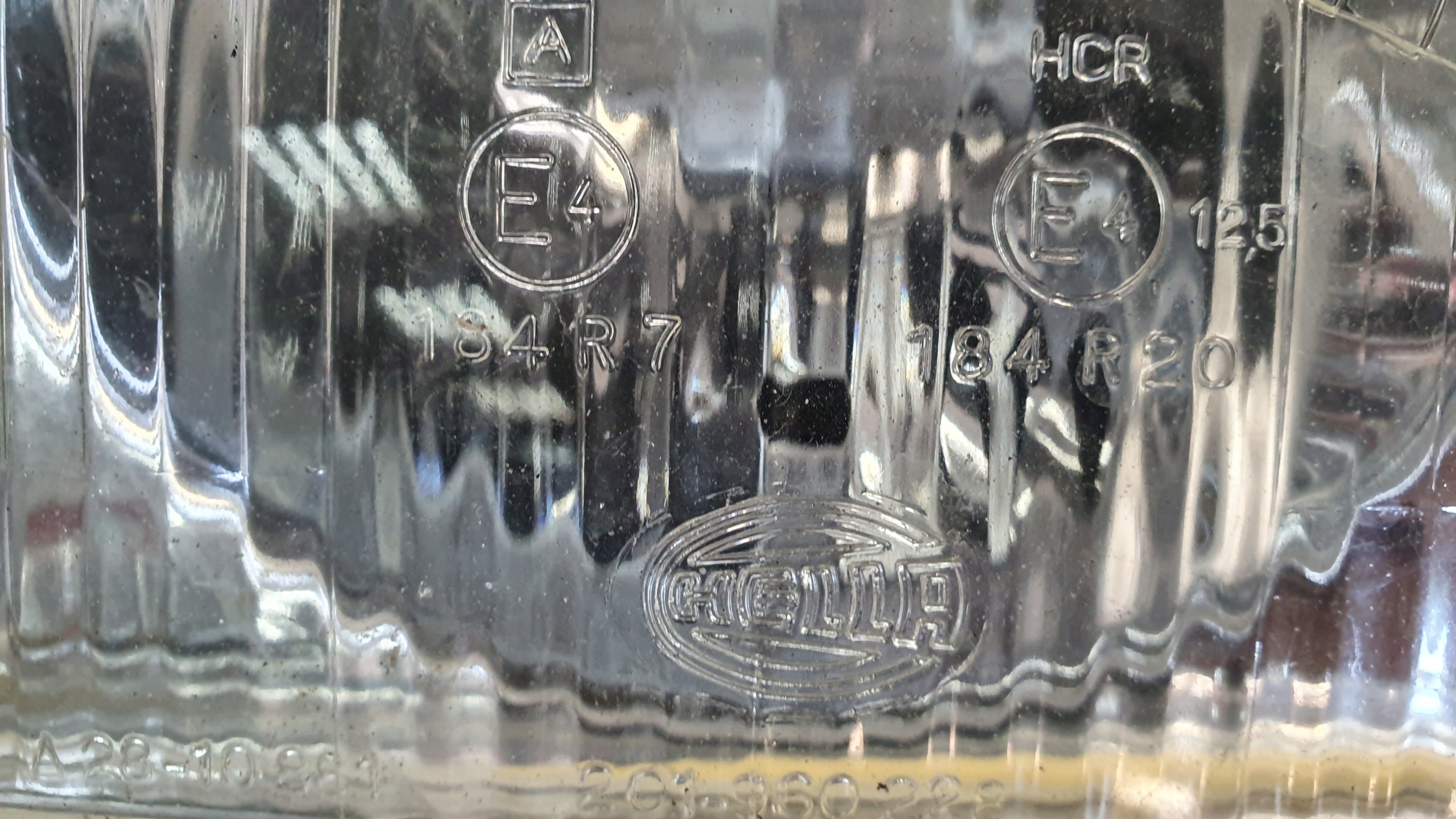light front left MERCEDES MB100 81