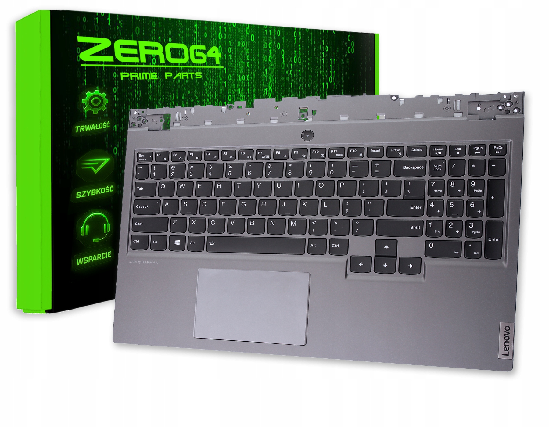 Obudowa Palmrest Klawiatura do Lenovo Legion 15IMH05 5-15IMH05H 5-15ARH05H